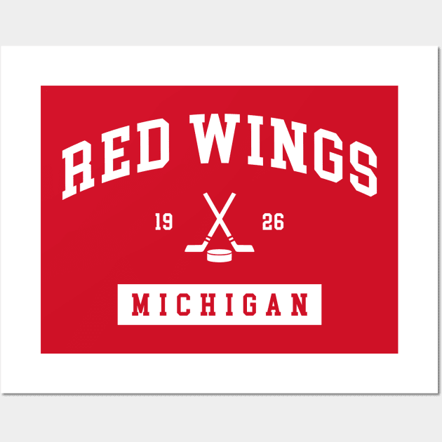 The Red Wings Wall Art by CulturedVisuals